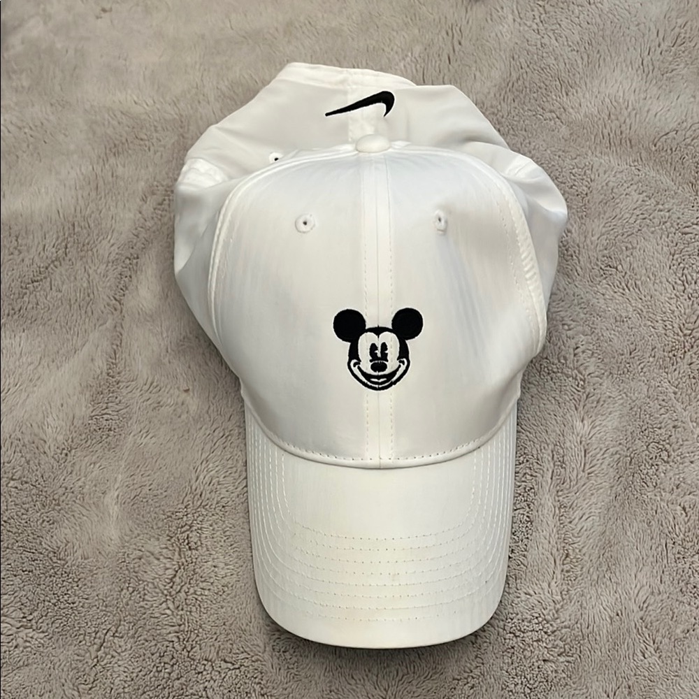 Disney Black and White Cap with Logo